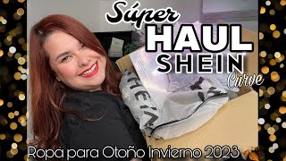 SUPER HAUL SHEIN 2023 ✨ ROPA PARA GORDITAS [upl. by Nnylram]