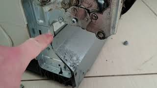 How to repair a Smeg dishwasher door  Replace the hinge mechanism Italian with EN subtitles [upl. by Story]