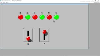 scada project 2Switch amp 6Lightsscadaproject [upl. by Harmony]