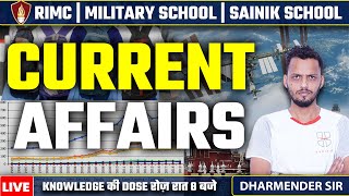 Current Affairs  Sainik School Coaching  RIMC Online Coaching  Military School Coaching [upl. by Kcaj]