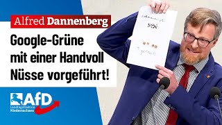 GoogleGrüne mit einer Handvoll Nüsse vorgeführt – Alfred Dannenberg AfD [upl. by Aer]