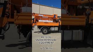 Sandsalt and liquid spreader  RTS500 [upl. by Kellene22]