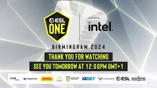 ESL One Birmingham 2024  Day 2 Stream C  Full Show [upl. by Molton390]