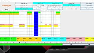 Tutorial Midi2Style crea tus ritmos para Yamaha [upl. by Adalia]