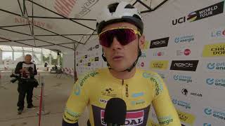 Yves Lampaert  Interview at the start  Stage 2  Tour de Suisse 2024 [upl. by Rodi]