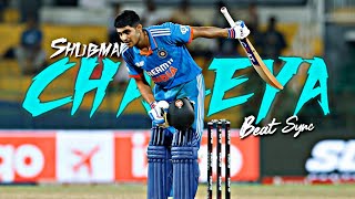 Shubman Gill X Chaleya  Beat sync Satyamedits18 shubmangill furiouscontest18 [upl. by Anelle]