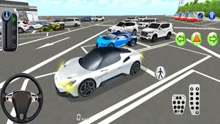 New Maserati MC20 Car Parking Highway Rest Area  3D Driving Class 2024  Android gameplays [upl. by Leahcin]