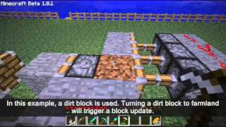 Minecraft  Redstone Ore Trap [upl. by Kiah]