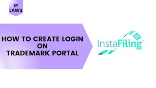 Create Login on Trademark Portal  IP India Online Login Creation  TMA Trademark Application [upl. by Hanley407]