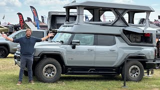 This Insane Hummer EV EarthCruiser Is The Ultimate Electric Overlanding Vehicle [upl. by Egan552]