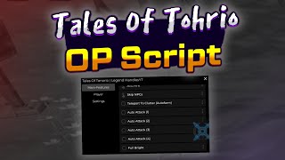 Tales Of Tanorio script – Auto Attack [upl. by Lessirg]