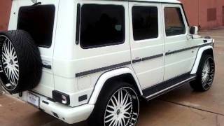 RIMSTARZ KUSTOMZ G550 GWagon on Asantis [upl. by Delilah]