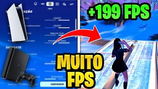 FUNCIONA COMO AUMENTAR MUITO O FPS DO FORTNITE NO CONSOLE 🤯😍 MELHOR CONFIGURAÇÃO PS4XBOXPSPC [upl. by Skyler]