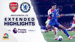 Arsenal v Chelsea  PREMIER LEAGUE HIGHLIGHTS  4232024  NBC Sports [upl. by Eryn820]