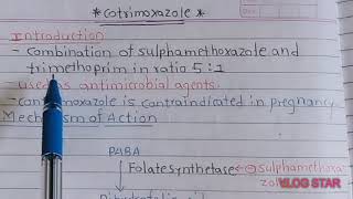 Cotrimoxazole  pharmacologychemotherapyDecode pharmacy [upl. by Klemperer955]