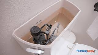 How to Install a Fluidmaster 400A Toilet Fill Valve  PlumbingSupplycom [upl. by Sloane]