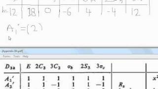 Group Theory Part 8 D3h point group problem  IR and Raman stretching solved [upl. by Nilek827]