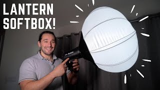 Lantern Softbox Light Modifier  AMAZING FOR SOFT LIGHTING [upl. by Bradshaw]