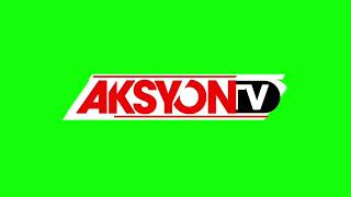 AksyonTV Logo Animation Green Screen 2021Present [upl. by Mages]