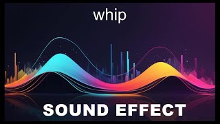 Whip Sound Effects  HD SFX 🎧 [upl. by Eecyak]