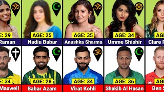 Cricketers amp Their WivesGirlfriends [upl. by Knute709]