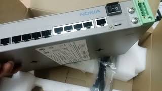 SWITCH NOKIA 1GE MPLS 7210 SASD SYS 6F4T ETR DC 48 V [upl. by Ruperto]