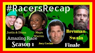 Amazing Race Season 1 Episode 13 FINALE with Brennan Swain RacersRecap [upl. by Esertap]