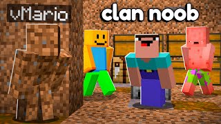 Me INFILTRÉ en un CLAN de NOOBS en MINECRAFT [upl. by Scheider]