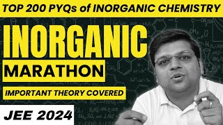 Complete INORGANIC CHEMISTRY Marathon in ONE VIDEO  JEE 2024  DexterChem [upl. by Charlton618]