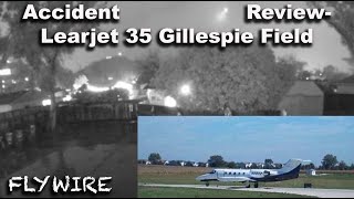 AccidentReview Learjet 35 Bad Decision [upl. by Jezabella]