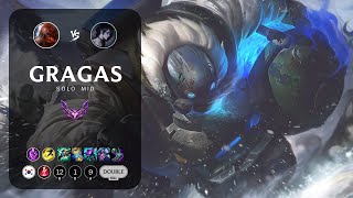 Gragas Mid vs Hwei  KR Master Patch 146 [upl. by Maia]