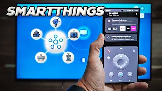 APP SmartThings  Como Configurar e Usar na TV SAMSUNG [upl. by Scandura]