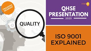 ISO 9001 Explained [upl. by Steiner]