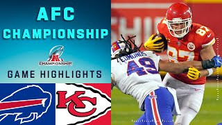 Bills vs Chiefs AFC Championship Game Highlights  NFL 2020 Playoffs [upl. by Bellew97]