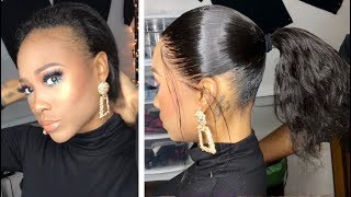 The BEST FRONTAL PONYTAIL Tutorial [upl. by Levram450]