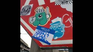 Stickers graffiti tags tag feedshorts viralshorts graffiti art [upl. by Aloisia]