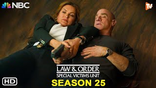 Law amp Order SVU Season 25 Trailer  NBC Olivia Benson Muncy Leaves Special Victims Unit Episodes [upl. by Isolde]