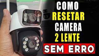 COMO RESETAR A CÃ‚MERA COIBEU DUAS LENTES A28B CONFIGURAÃ‡ÃƒO DE FABRICA ICSee  ATUALIZADO 2024 [upl. by Leicam]