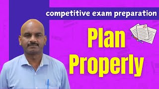 Competitive Exams  Strategy  Study  Preparation  Proper Plan for Exam  Part 5  VPalanichamy [upl. by Cupo]