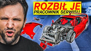 Ferrari F40 za 13 MILIONÓW ROZBITE W NIEMCZECH  MotoNEWS [upl. by Notnyw]