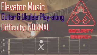 Playalong  FNAFSB Elevator Music Guitar and Ukulele Fingerstyle [upl. by Nareik]