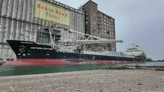 McKeil Marines Northern Venture being loaded at London Agricultural Commodities Port Colborne [upl. by Airbmat]