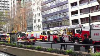 NSW Firefighters and Paramedics Rally infront of Parliament House Sydney [upl. by Trebloc968]