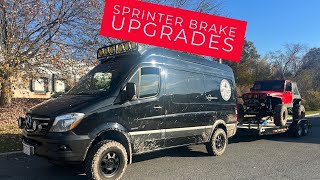 Brake upgrades for sprinter vans [upl. by Nork]