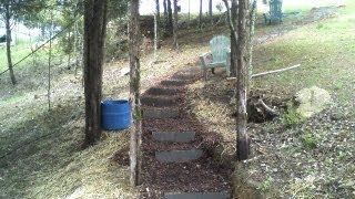 How to Make Cinder Block Steps for Cheap [upl. by Spitzer]