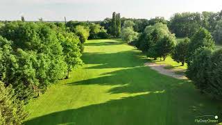 Golf de Beaune Levernois  drone aerial video  hole11 [upl. by Lalage]