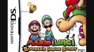 Mario amp Luigi Bowsers Inside Story Bowser Path inside Bowser [upl. by Atinihc44]