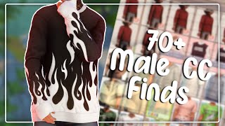 70 MALE CC FINDS  The Sims 4 [upl. by Irena51]