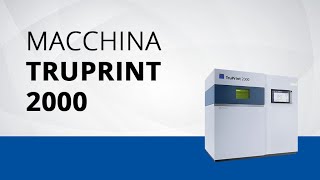 Macchina per stampa 3d TruPrint 2000  TRUMPF [upl. by Enilasor]