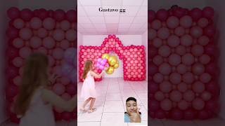 Easy balloons decoration 😱😱balloon decoration party birthday diy viral ballooon dancetracks [upl. by Toille]